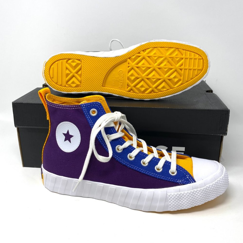 Converse UNT1TL3D High Top Canvas Men’s Sneakers - Picture 2 of 9